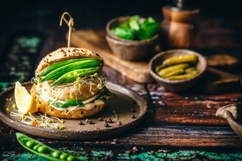 Stylizacja żywności - burger