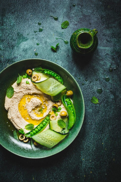 Fotografia kulinarna - hummus