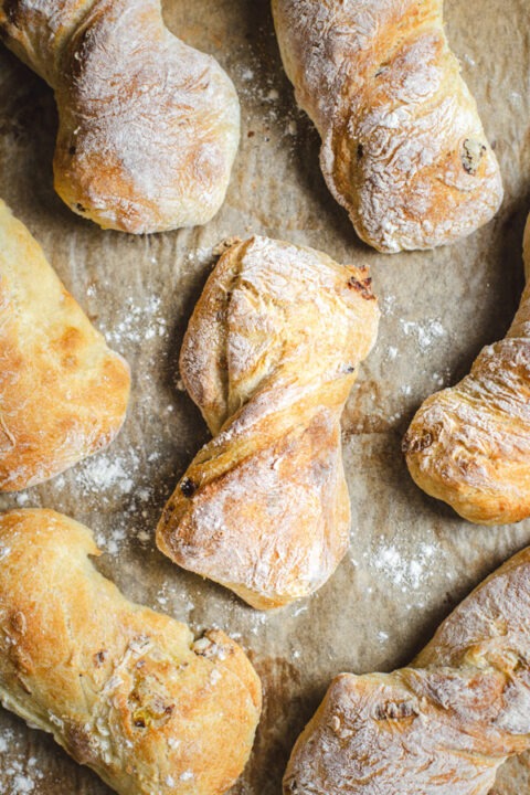 Zdjęcie kulinarne - ciabatta