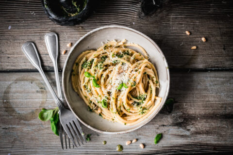 Spaghetti - stylizacja jedzenia